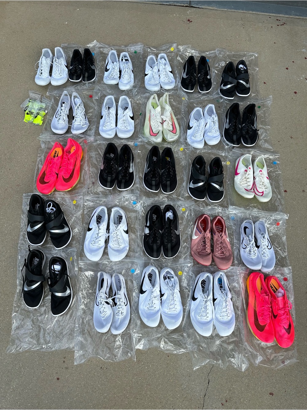 Lot of 26 Track and Field Spikes